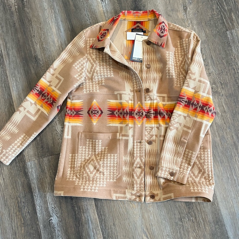 Women’s Pendleton Chief Joseph wool barn jacket